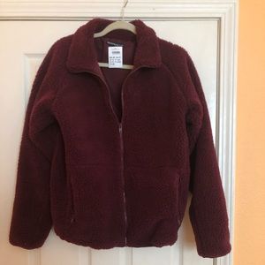 Burgundy Brandy Melville Jacket (new)